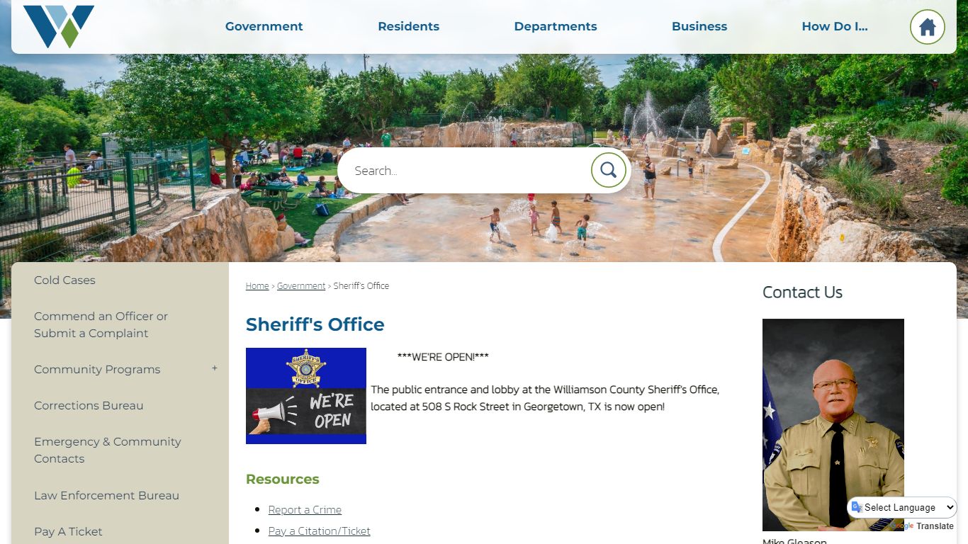 Sheriff's Office | Williamson County, TX